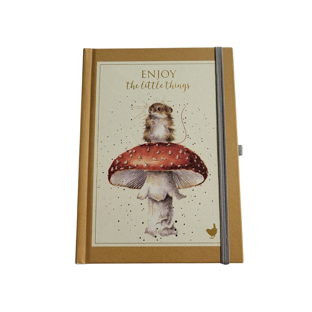 Wrendale Designs Hannah Dale Mouse Mushroom Journal Notebook Wildlife Pages Book